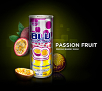 BLU Passion-Fruit Enery Drink